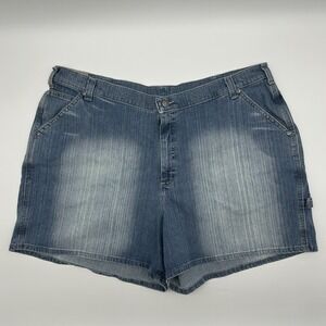Riveted By Lee 5 Pocket Blue Jean Shorts Womens 26W NWT 378-3886‎ Brand New